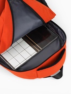 Рюкзак, 2 отделения, 3 кармана, водонепроницаемое дно, 27×13×38.5 см, оранжевый - Фото 8