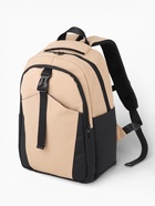 Рюкзак, 2 отделения, 3 кармана, водонепроницаемое дно, 27×13×38.5 см, бежевый - Фото 1