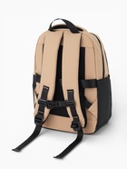 Рюкзак, 2 отделения, 3 кармана, водонепроницаемое дно, 27×13×38.5 см, бежевый - Фото 3