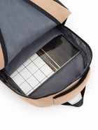 Рюкзак, 2 отделения, 3 кармана, водонепроницаемое дно, 27×13×38.5 см, бежевый - Фото 8