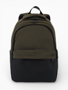 Рюкзак, 2 отделения, 3 кармана, водонепроницаемое дно, 27×14×39 см, зелёный - Фото 2