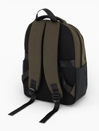 Рюкзак, 2 отделения, 3 кармана, водонепроницаемое дно, 27×14×39 см, зелёный - Фото 3