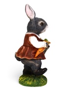 Садовая Фигура 27 х 14 х 14 см полистоун Зайчиха с корзинкой и морковкой  (артикул 10976264)  большой выбор товаров оптом и в розницу по низким ценам с доставкой