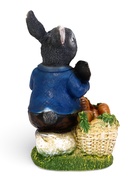 Садовая Фигура 28 х 15 х 13 см полистоун Зайчик с лопатой и морковкой  (артикул 10976273)  большой выбор товаров оптом и в розницу по низким ценам с доставкой