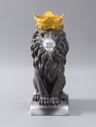 УЦЕНКА Копилка для денег «Лев с короной», серый камень, 35 см - Фото 2