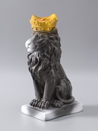 УЦЕНКА Копилка для денег «Лев с короной», серый камень, 35 см - Фото 5