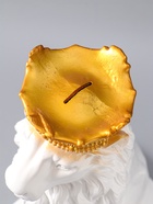 УЦЕНКА Копилка для денег «Лев с короной», белый с золотом, 19×14×35 см - Фото 6