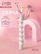 Свеча витая, 18 см, соевый воск  (артикул 10953626)  большой выбор товаров оптом и в розницу по низким ценам с доставкой