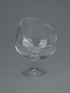 УЦЕНКА Ваза "Анабель" бренди с косым резом d-10*12см, h-15,5см, 1674 - Фото 1