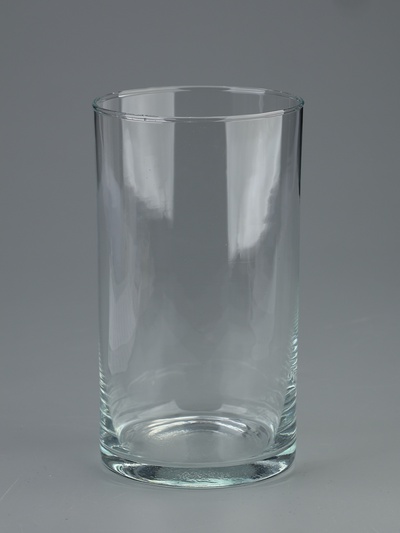УЦЕНКА Ваза-цилиндр «Тициано» h=20 см d=11 см, v=1.6 л прозрачная