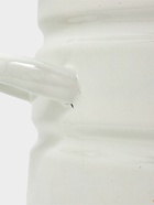 УЦЕНКА Кастрюля эмалированная цилиндрическая, 10 л, без крышки, деколь МИКС, белая - Фото 4