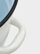 УЦЕНКА Кастрюля эмалированная цилиндрическая, 10 л, без крышки, деколь МИКС, белая - Фото 5