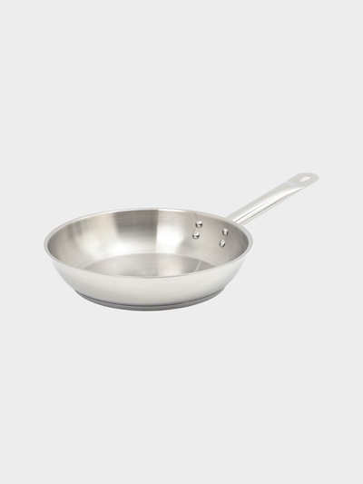 УЦЕНКА Сковорода Катунь «Общепит», d=26 см, толщина корпуса 0.6 мм, дно 3.5 мм, капсульное дно, индукция, нержавеющая сталь, AISI - 201