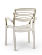 Кресло садовое «Атлант», 58.5×56×83 см, пластиковое, белое  (артикул 10987528)  большой выбор товаров оптом и в розницу по низким ценам с доставкой