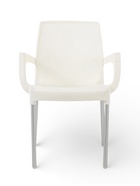 Кресло садовое «Прованс», 58.5×54×82 см, пластиковое, белое  (артикул 10987531)  большой выбор товаров оптом и в розницу по низким ценам с доставкой