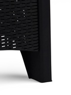 Кресло садовое «Ротанг лайт», 62×58.5×85 см, пластиковое, цвет графитовый - Фото 7