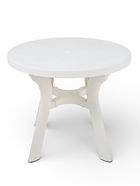 Садовый стол «Атлант», 80×80×76.5 см, круглый, пластиковый, белый - Фото 1