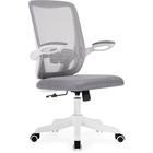 Компьютерное кресло Salem пластик/сетка, белый/серый 60x65x97 см 10509532