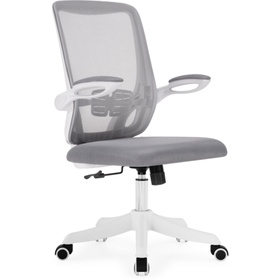 Компьютерное кресло Salem пластик/сетка, белый/серый 60x65x97 см 10509532