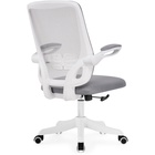 Компьютерное кресло Salem пластик/сетка, белый/серый 60x65x97 см 10509532