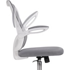 Компьютерное кресло Salem пластик/сетка, белый/серый 60x65x97 см 10509532