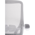 Компьютерное кресло Salem пластик/сетка, белый/серый 60x65x97 см 10509532