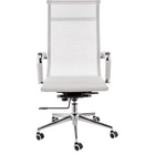 Компьютерное кресло Reus металл/сетка, хром/белый 54x60x108 см 10510622