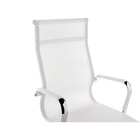 Компьютерное кресло Reus металл/сетка, хром/белый 54x60x108 см 10510622