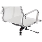 Компьютерное кресло Reus металл/сетка, хром/белый 54x60x108 см 10510622