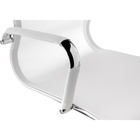 Компьютерное кресло Reus металл/сетка, хром/белый 54x60x108 см 10510622