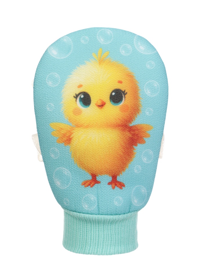 Мочалка для тела детская «Цыпленок», Крошка Я - Фото 1