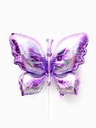 Воздушные шары фольгированные 39" «Разноцветные бабочки», набор 3 шт.  (артикул 10947625)  большой выбор товаров оптом и в розницу по низким ценам с доставкой