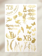 Пасхальный набор для украшения яиц «Ангелы»: тату, подставки  (артикул 10955356)  большой выбор товаров оптом и в розницу по низким ценам с доставкой