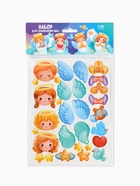 Пасхальные наклейки на яйца «Ангелы», 7,3 х 14,3 см  (артикул 10956504)  большой выбор товаров оптом и в розницу по низким ценам с доставкой