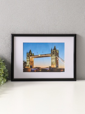 Фоторамка для фото 21×30 см, с паспарту 15×21 см, Vivo, чёрный  (артикул 10937567)  большой выбор товаров оптом и в розницу по низким ценам с доставкой