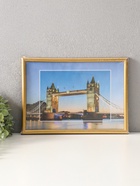 Фоторамка для фото 21×30 см, с паспарту 15×21 см, Vivo, золото  (артикул 10937569)  большой выбор товаров оптом и в розницу по низким ценам с доставкой