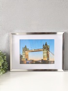 Фоторамка для фото 21×30 см, с паспарту 15×21 см, Lumo, серебро  (артикул 10937573)  большой выбор товаров оптом и в розницу по низким ценам с доставкой