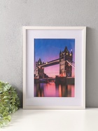 Фоторамка для фото 30×40 см, с паспарту 21×30 см, Lumo, белый - Фото 2