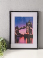 Фоторамка для фото 30×40 см, с паспарту 21×30 см, Lumo, чёрный - Фото 5