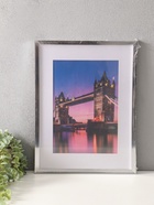Фоторамка для фото 30×40 см, с паспарту 21×30 см, Lumo, серебро - Фото 5