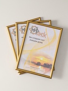 Набор фоторамок для фото 21×30 см Vivo, 3 шт., (пластиковый экран), золото  (артикул 10937587)  большой выбор товаров оптом и в розницу по низким ценам с доставкой