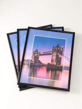 Набор фоторамок для фото 30×40 см Vivo, 3 шт., (пластиковый экран), чёрный  (артикул 10937598)  большой выбор товаров оптом и в розницу по низким ценам с доставкой