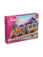 УЦЕНКА Конструктор "Модный поезд", 376 деталей - Фото 2