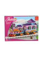 УЦЕНКА Конструктор "Модный поезд", 376 деталей - Фото 3