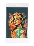 УЦЕНКА Колледж-тетрадь тв обл А4 120 л кл Calligrata TOP, Девушка. Арт, мат/лам, ВЫБ ЛАК - Фото 11