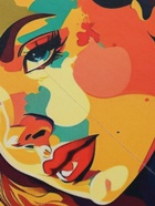 УЦЕНКА Колледж-тетрадь тв обл А4 120 л кл Calligrata TOP, Девушка. Арт, мат/лам, ВЫБ ЛАК - Фото 6