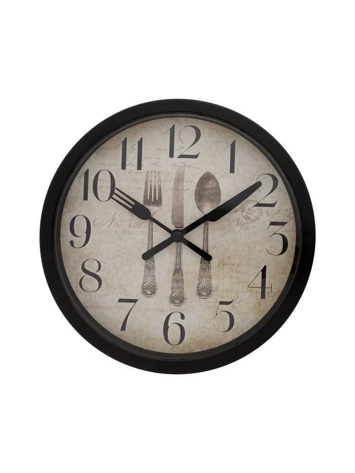 УЦЕНКА Часы настенные «Сервировка», серия: Кухня, плавный ход, d=20 см - Фото 1