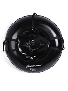 УЦЕНКА Тюбинг-ватрушка Winter Star, диаметр чехла 93 см, чёрная - Фото 7