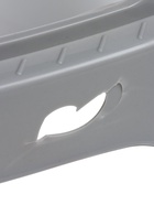 УЦЕНКА Табурет пластиковый 28х28х46 см, серый - Фото 4