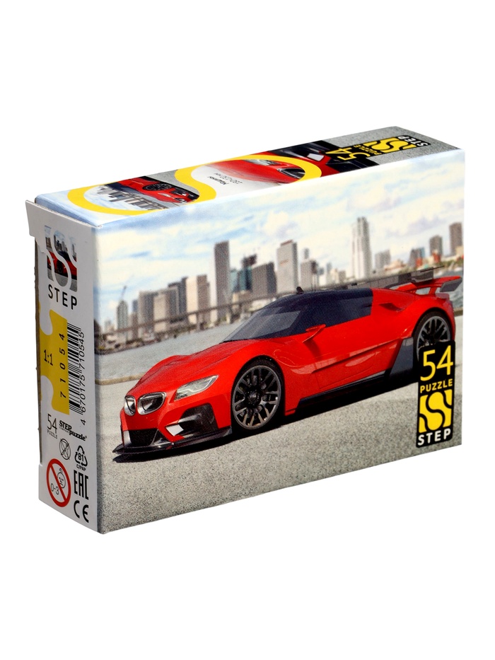 Пазл «Машины», 54 детали, МИКС